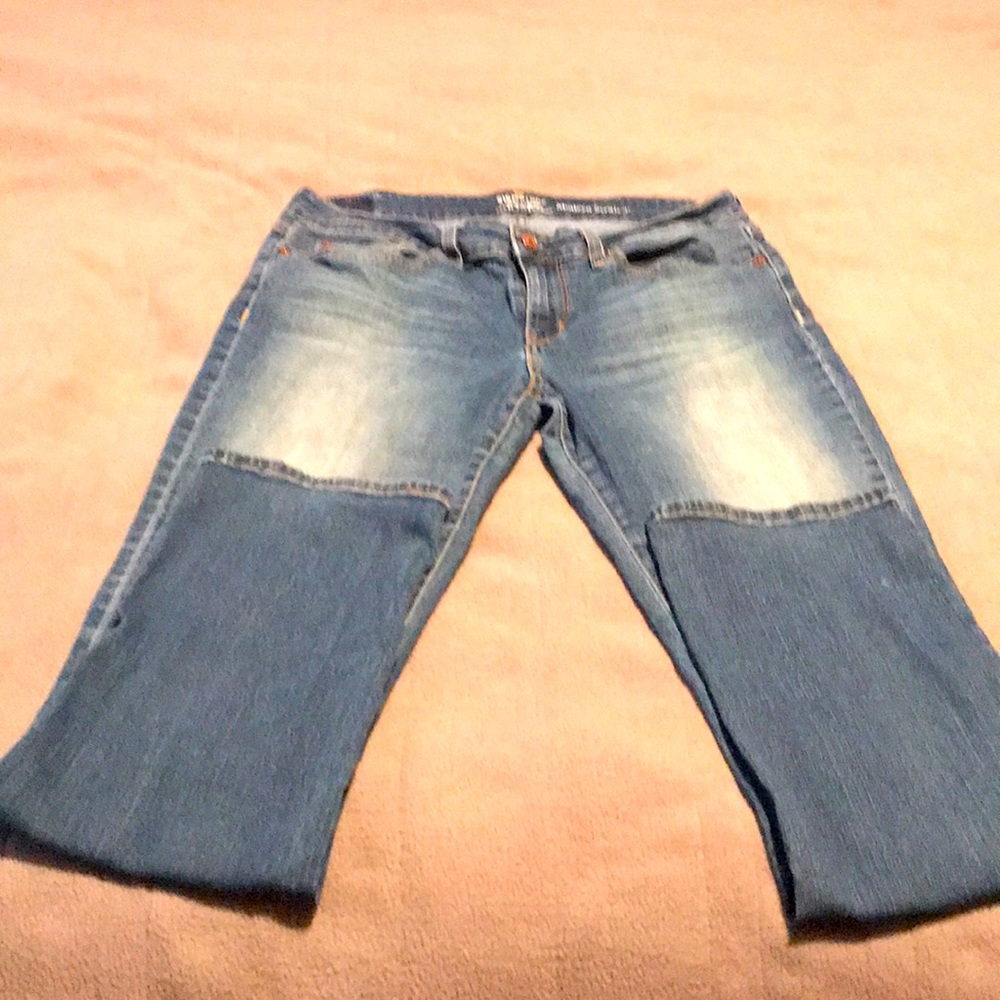 Levi straight jeans size 12 used Gently